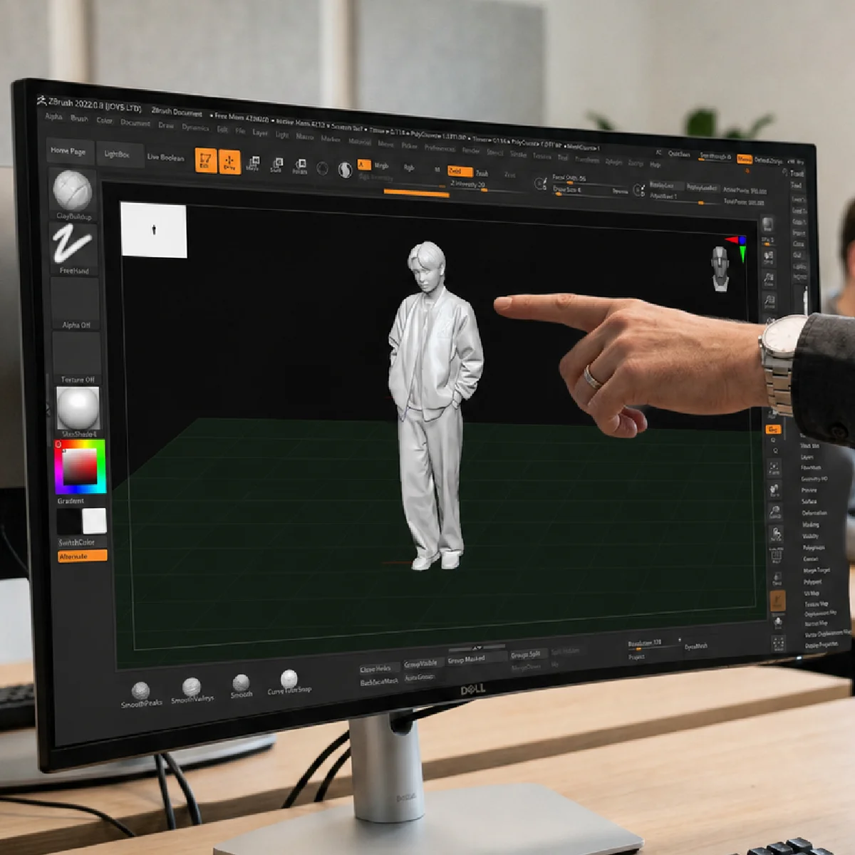 3D 모델링 & 보정